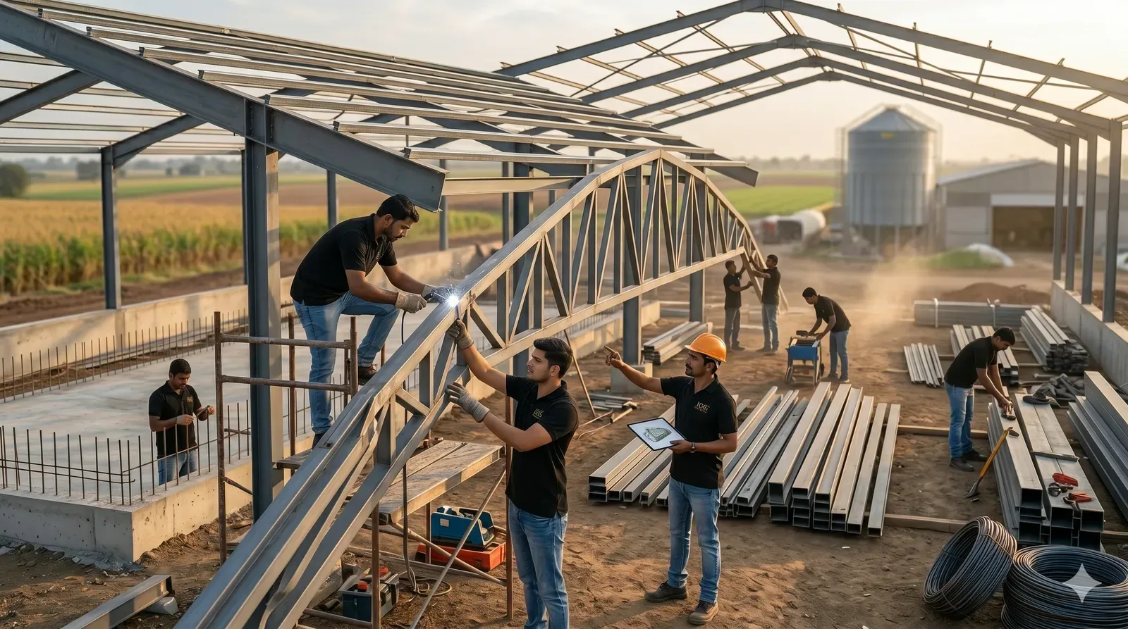 Livestock Shed Construction